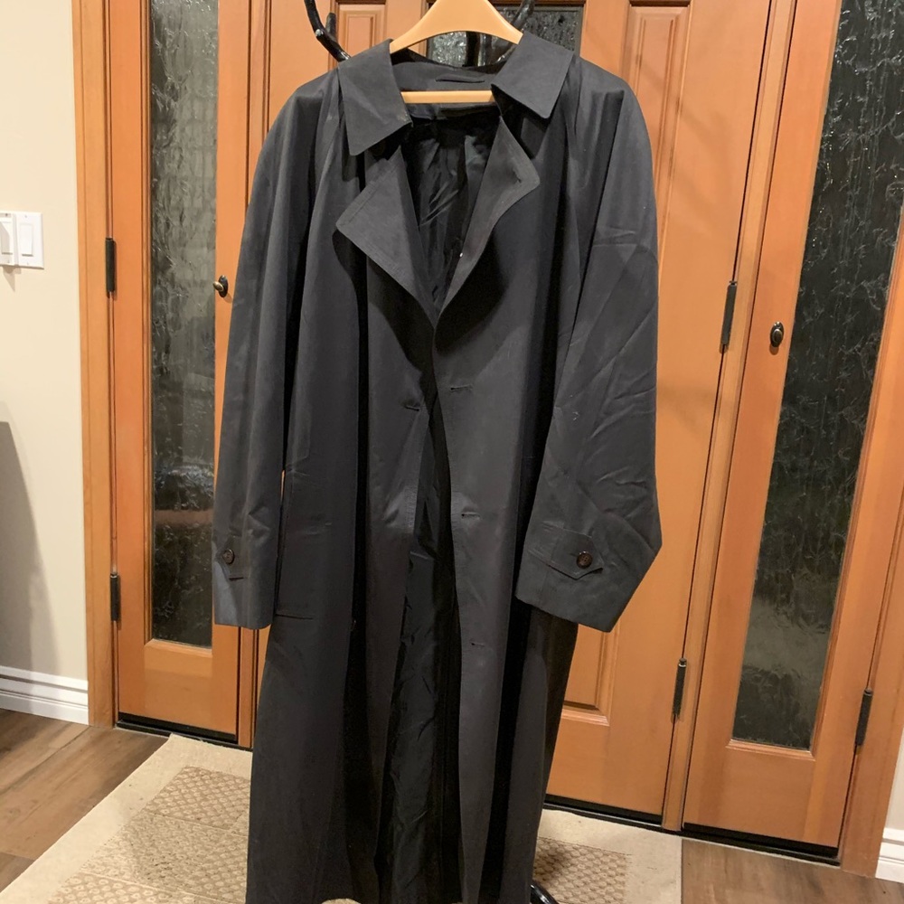 London Fog trench coat grey